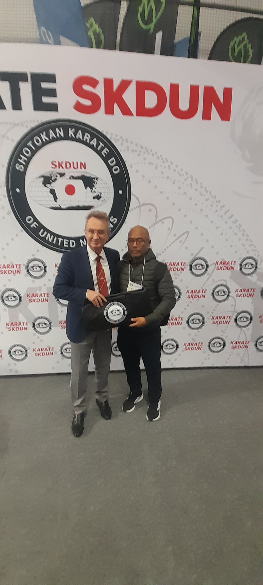 Dhireje Man Tamang with petter